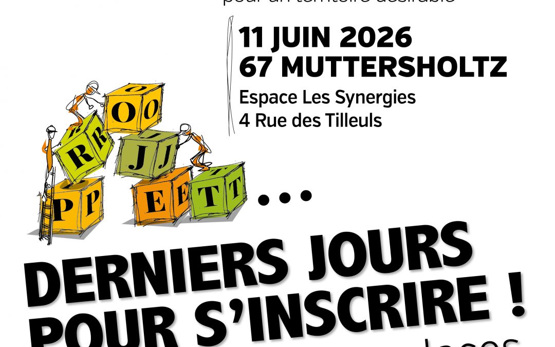 N&rsquo;attendez plus ! Il ne reste que quelques places …
