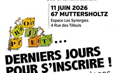 N&rsquo;attendez plus ! Il ne reste que quelques places …